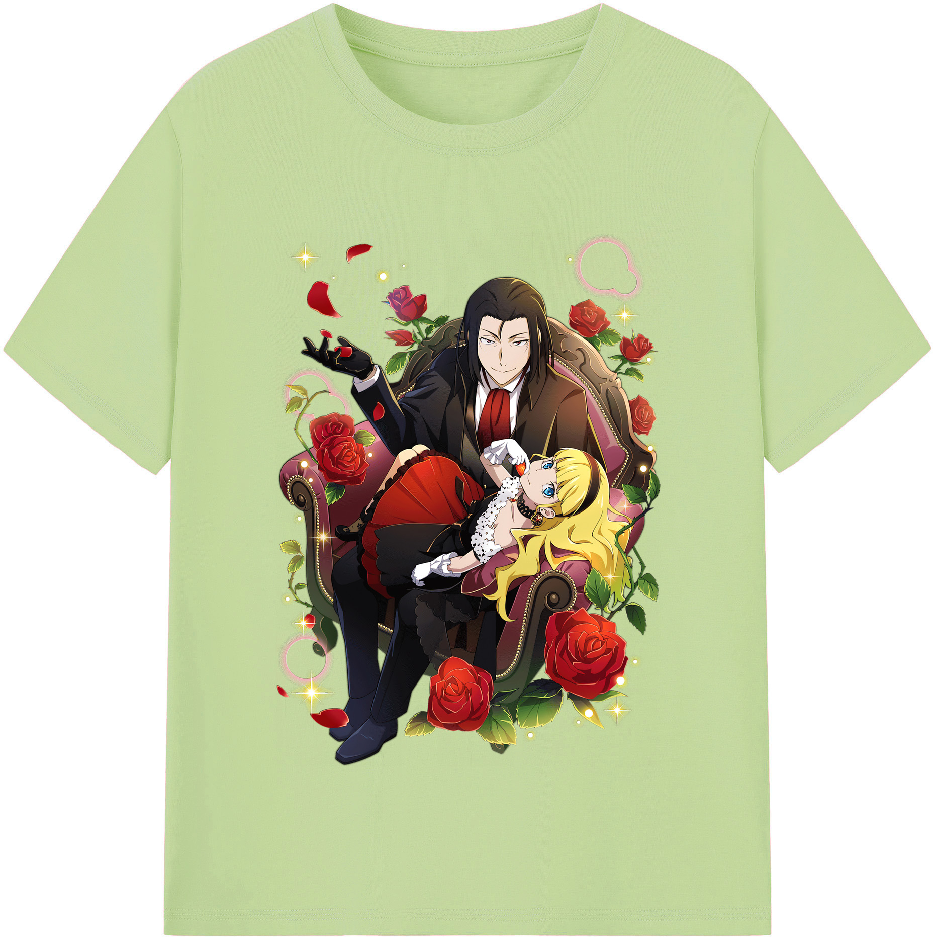 （画像用） 文豪ストレイドッグス Bungo Stray Dogs 綿100％半袖Tシャツ（フロントプリント）